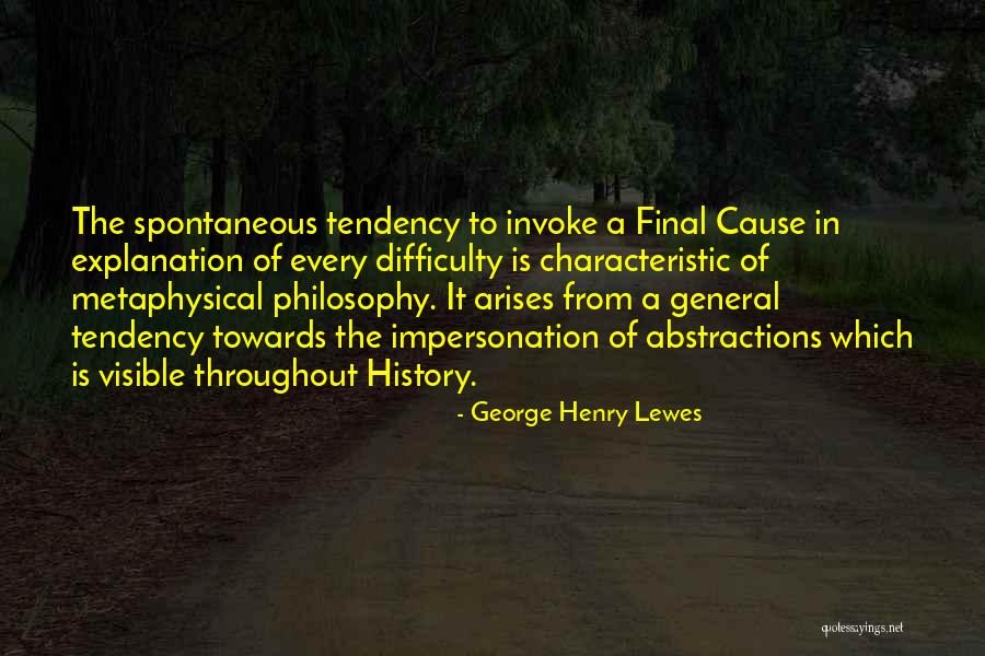 Impersonation Quotes By George Henry Lewes