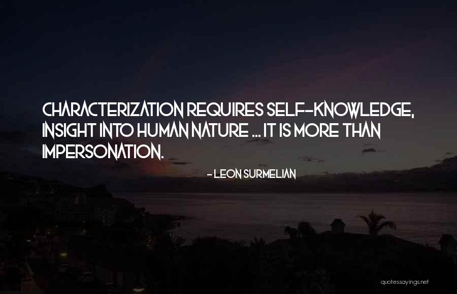 Impersonation Quotes By Leon Surmelian