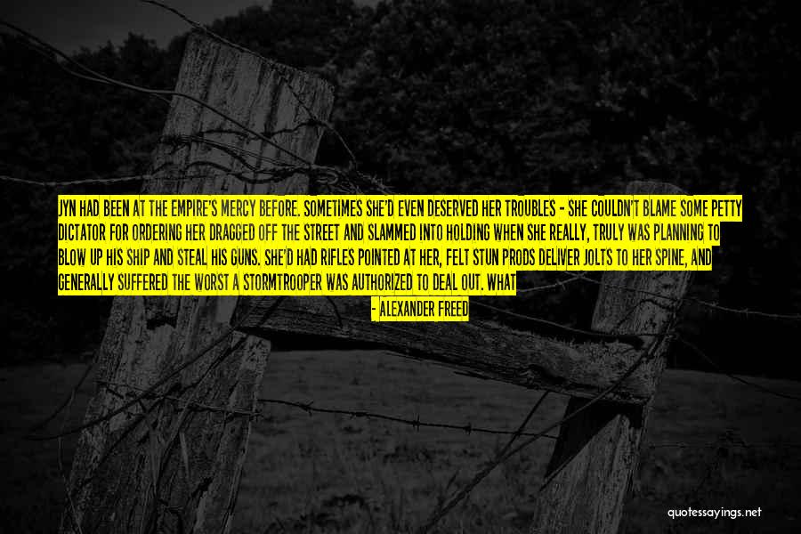 Impervious Cover Quotes By Alexander Freed Impervious Cover Quotes By Alexander Freed