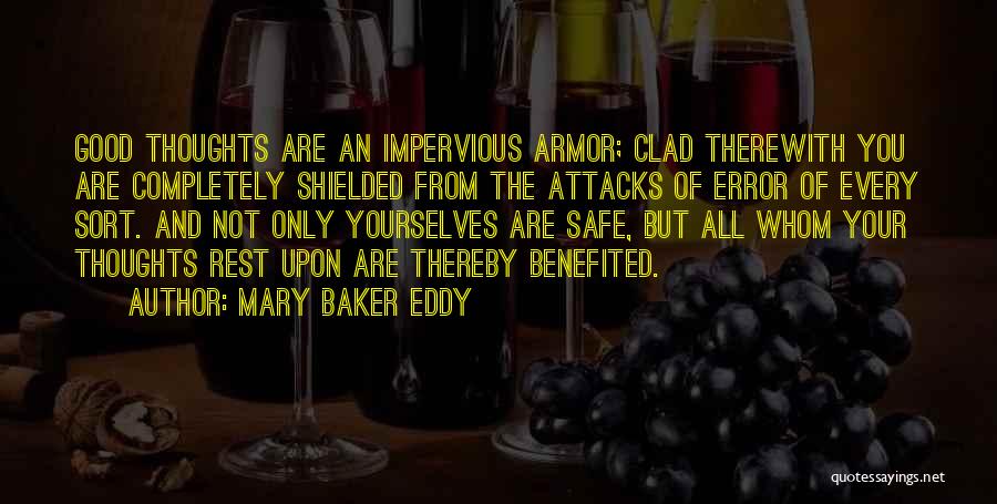 Impervious Quotes By Mary Baker Eddy