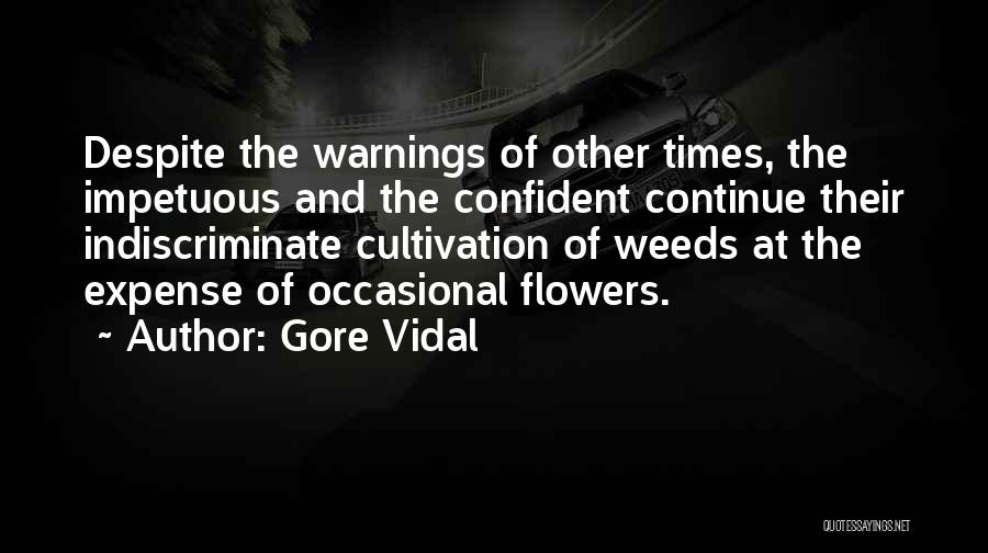 Impetuous Quotes By Gore Vidal