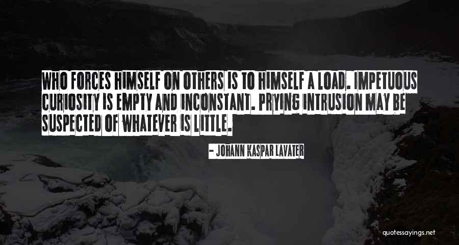 Impetuous Quotes By Johann Kaspar Lavater