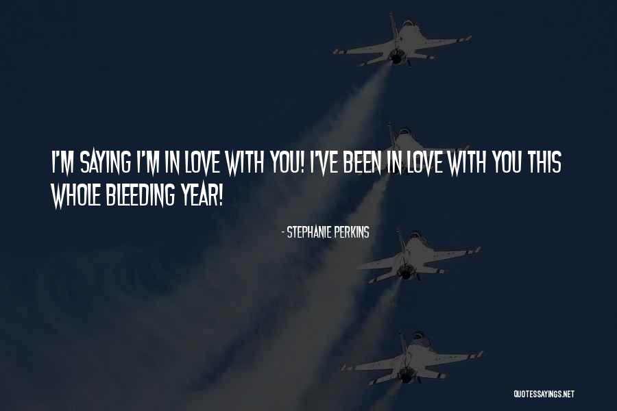 Impetus Company Quotes By Stephanie Perkins Impetus Company Quotes By Stephanie Perkins