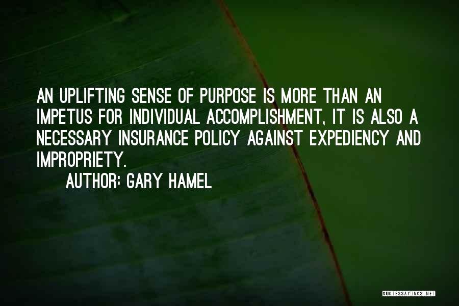 Impetus Quotes By Gary Hamel