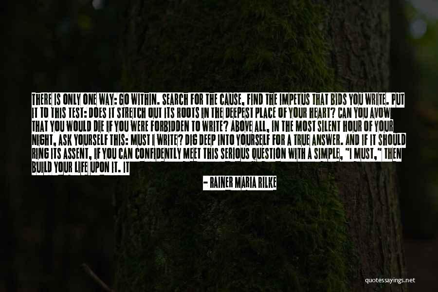 Impetus Quotes By Rainer Maria Rilke