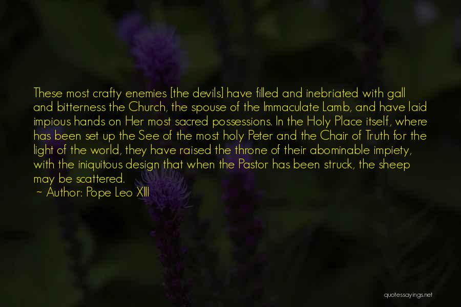 Impious Quotes By Pope Leo XIII