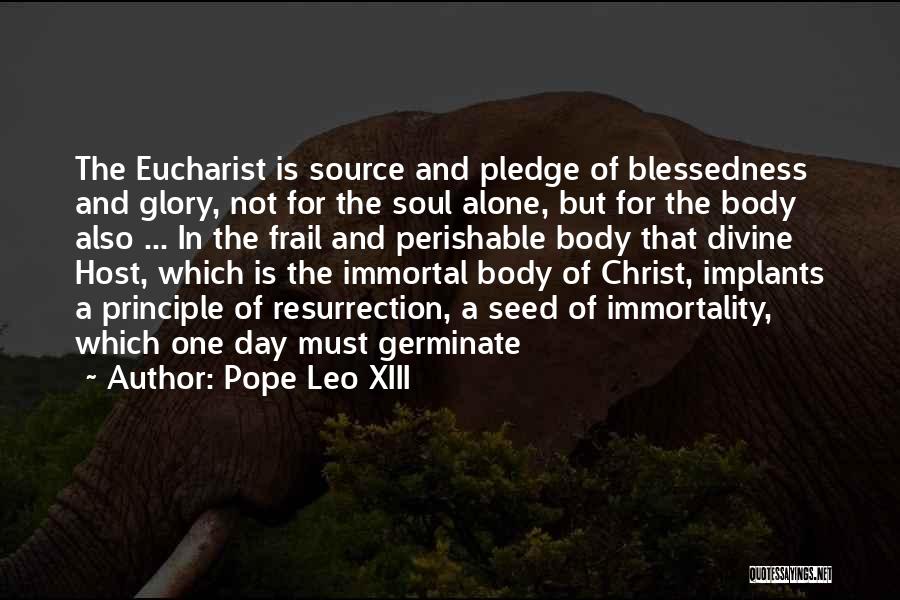 Implants Quotes By Pope Leo XIII