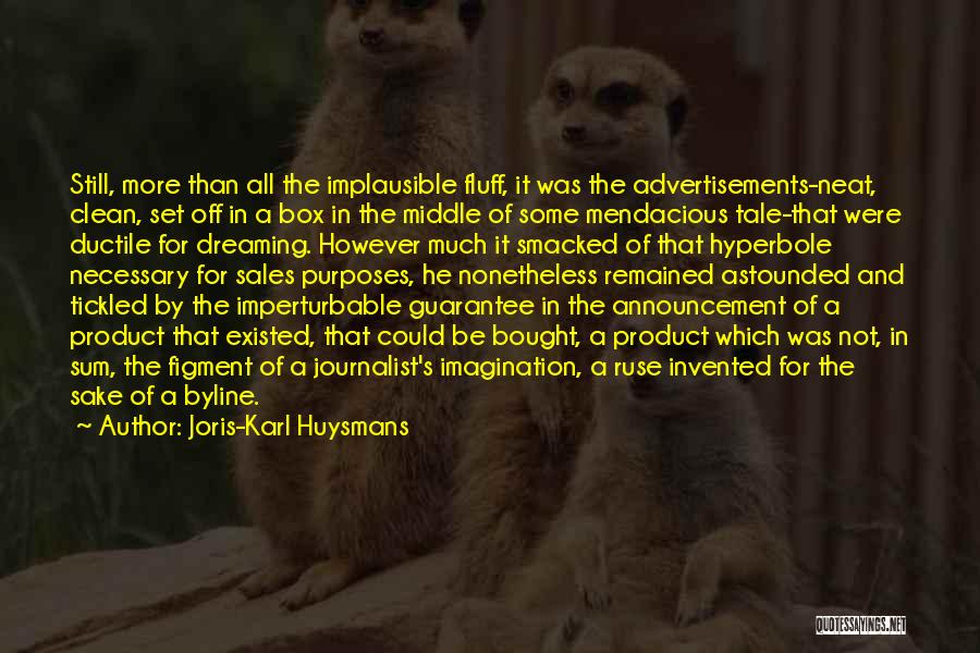 Implausible Quotes By Joris-Karl Huysmans