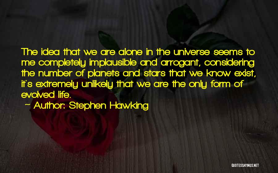 Implausible Quotes By Stephen Hawking