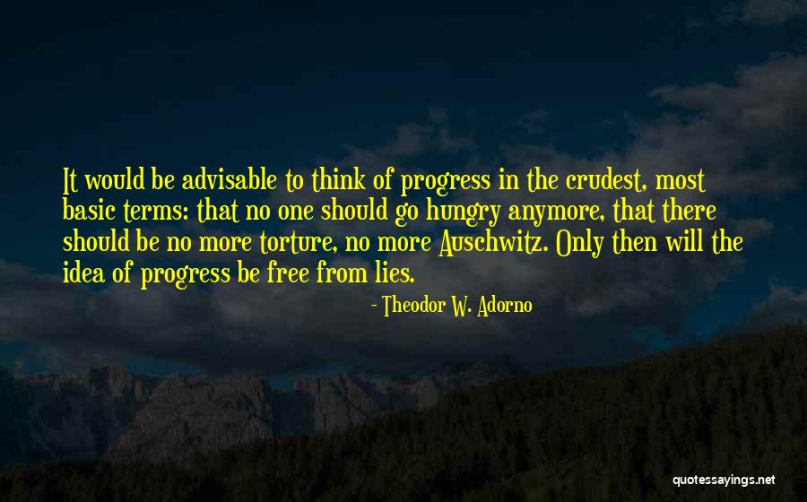 Implemented Means Quotes By Theodor W. Adorno Implemented Means Quotes By Theodor W. Adorno