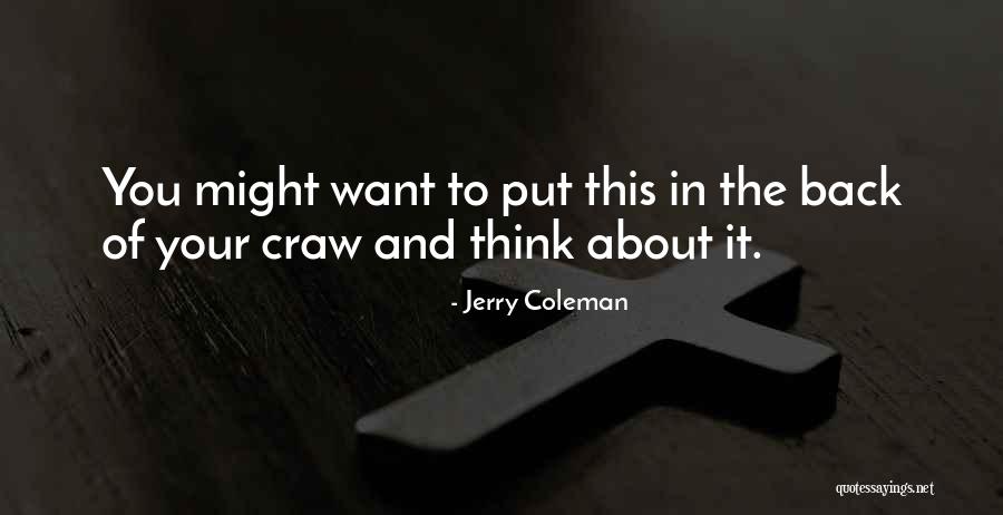 Implicating Means Quotes By Jerry Coleman Implicating Means Quotes By Jerry Coleman