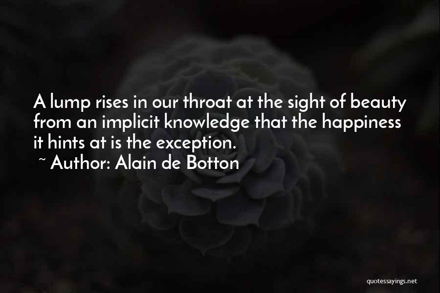 Implicit Quotes By Alain De Botton