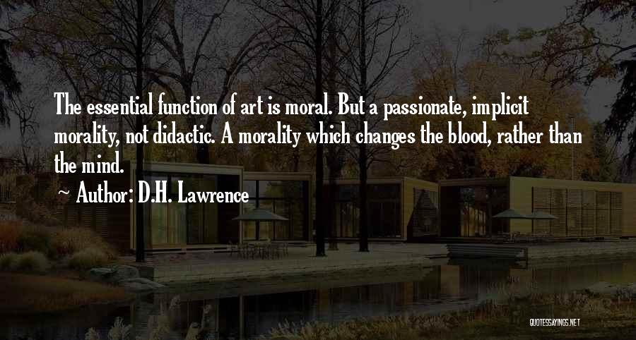 Implicit Quotes By D.H. Lawrence