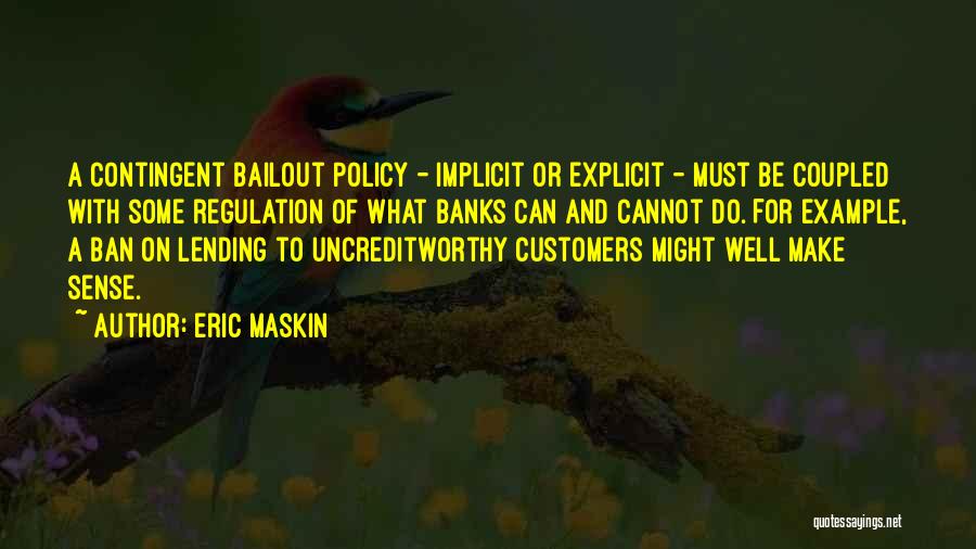 Implicit Quotes By Eric Maskin