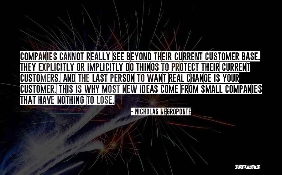 Implicitly And Explicitly Quotes By Nicholas Negroponte