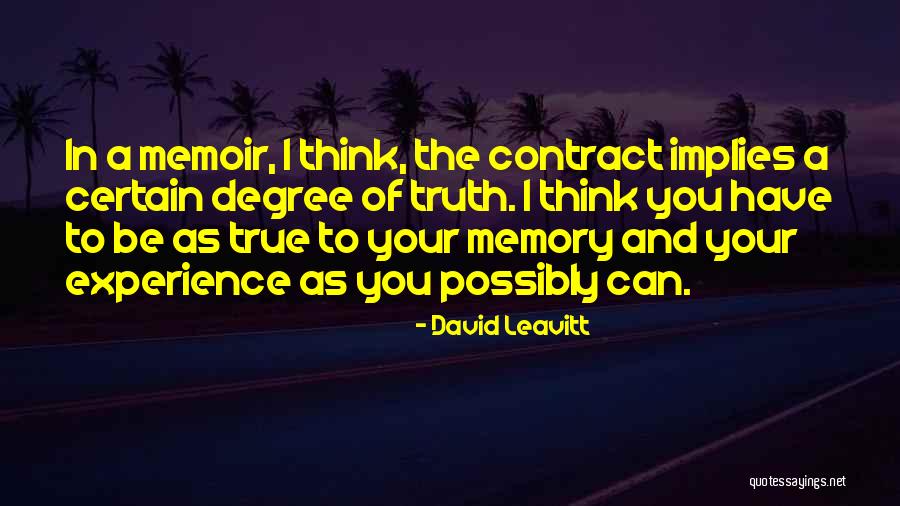 Implies Truth Quotes By David Leavitt Implies Truth Quotes By David Leavitt
