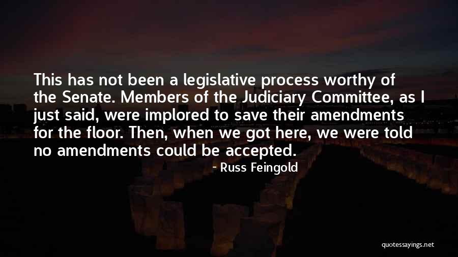 Implored Quotes By Russ Feingold Implored Quotes By Russ Feingold