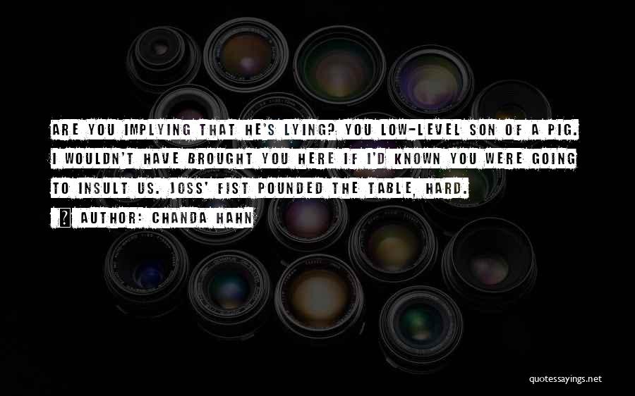 Implying Quotes By Chanda Hahn Implying Quotes By Chanda Hahn