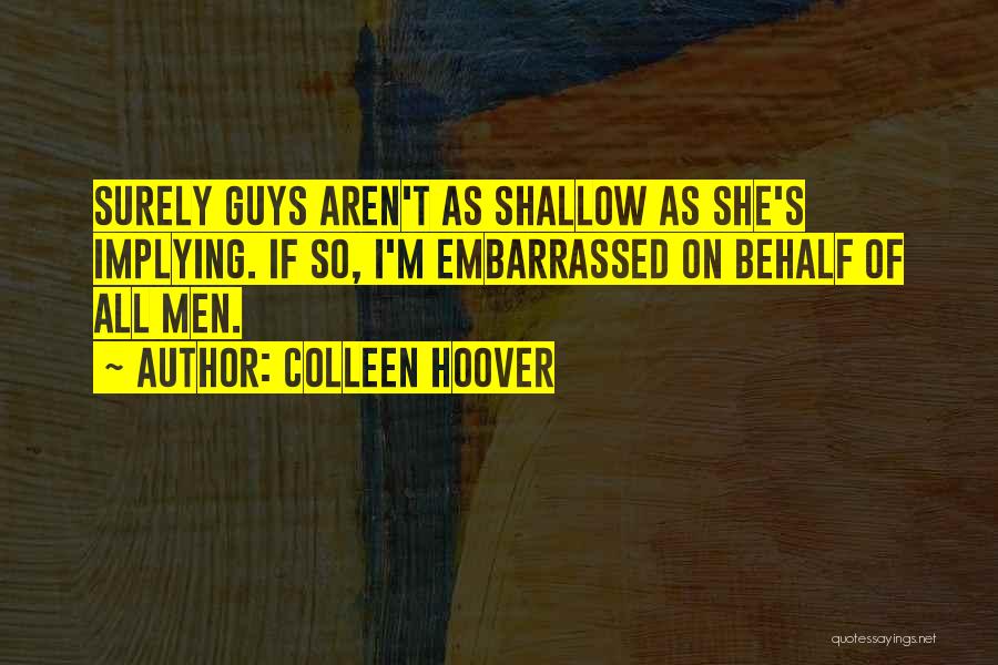 Implying Quotes By Colleen Hoover