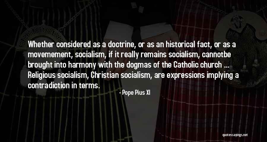 Implying Quotes By Pope Pius XI