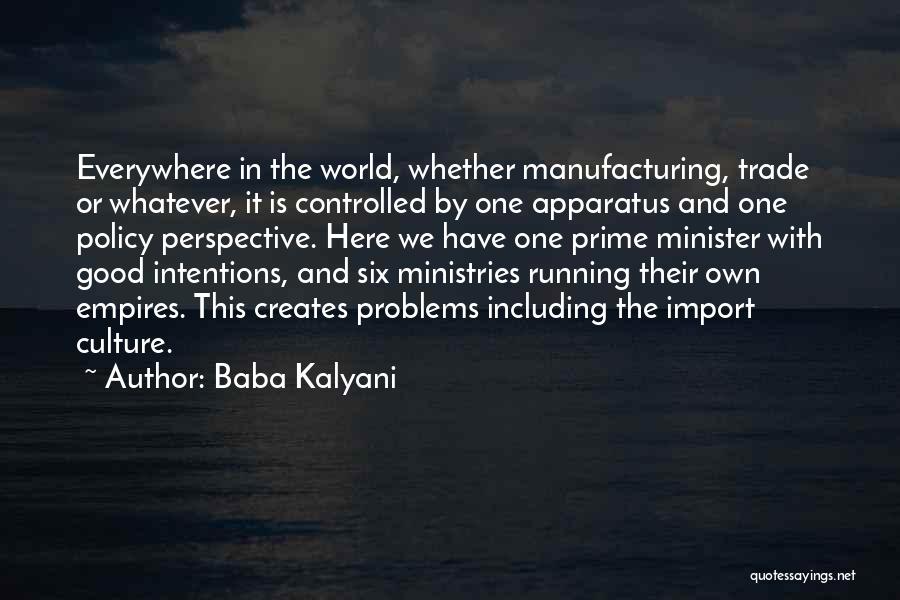 Import Quotes By Baba Kalyani