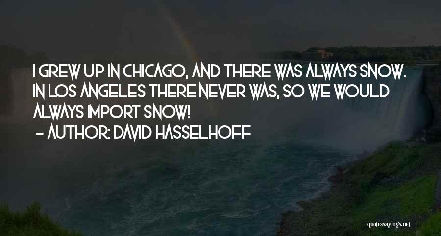 Import Quotes By David Hasselhoff