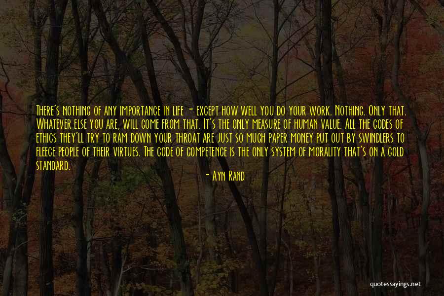 Importance In Your Life Quotes By Ayn Rand Importance In Your Life Quotes By Ayn Rand