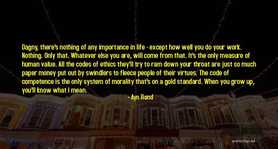 Importance In Your Life Quotes By Ayn Rand Importance In Your Life Quotes By Ayn Rand