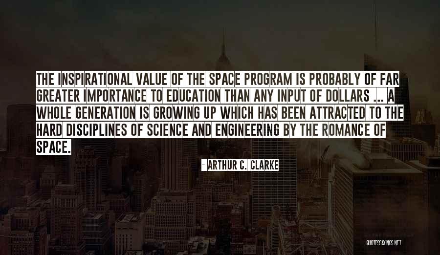 Importance Of Education Quotes By Arthur C. Clarke