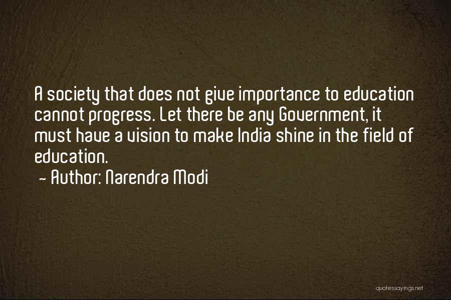 Importance Of Education Quotes By Narendra Modi