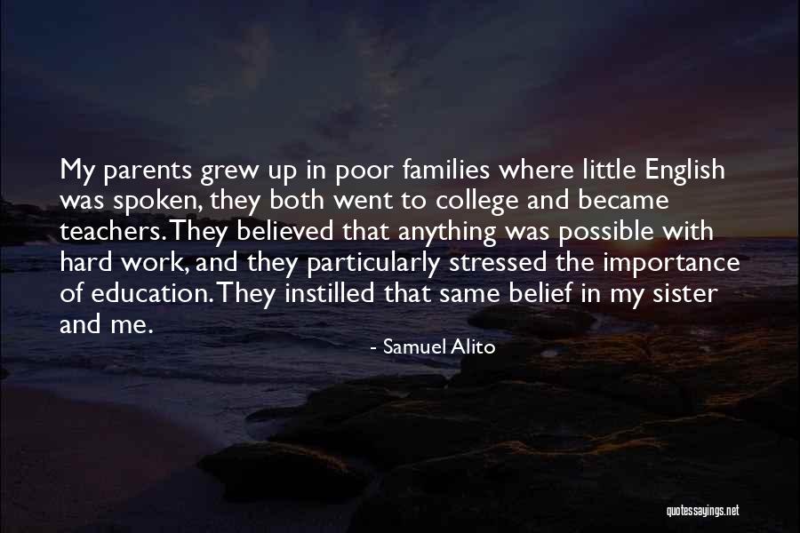 Importance Of Education Quotes By Samuel Alito