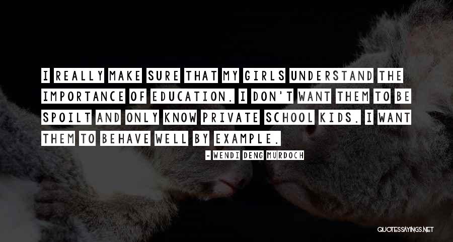 Importance Of Education Quotes By Wendi Deng Murdoch Importance Of Education Quotes By Wendi Deng Murdoch