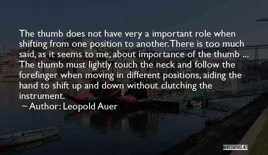 Importance Of Follow Up Quotes By Leopold Auer