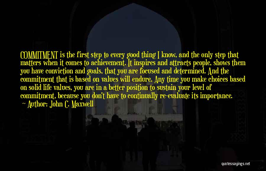 Importance Of Goals Quotes By John C. Maxwell