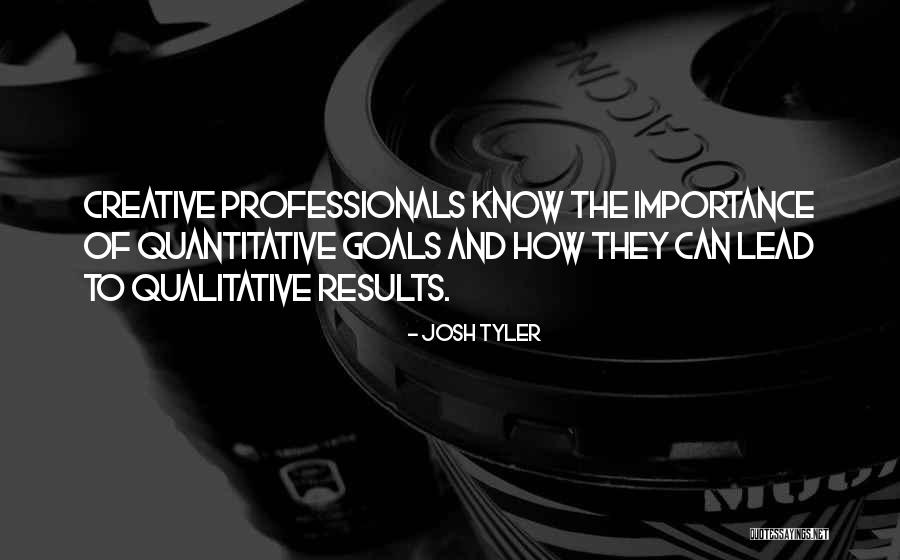 Importance Of Goals Quotes By Josh Tyler Importance Of Goals Quotes By Josh Tyler