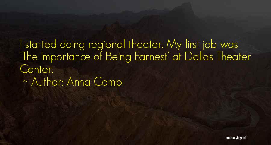 Importance Of Job Quotes By Anna Camp