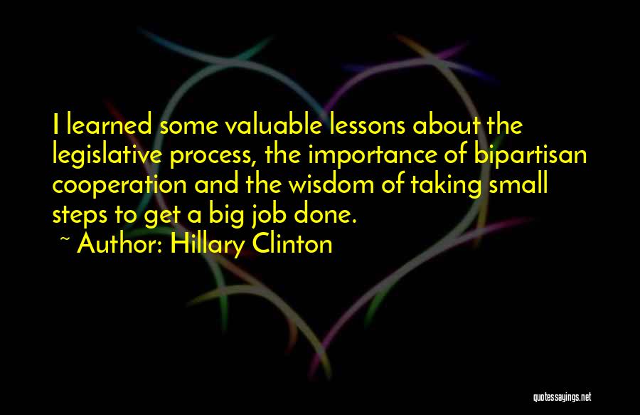 Importance Of Job Quotes By Hillary Clinton