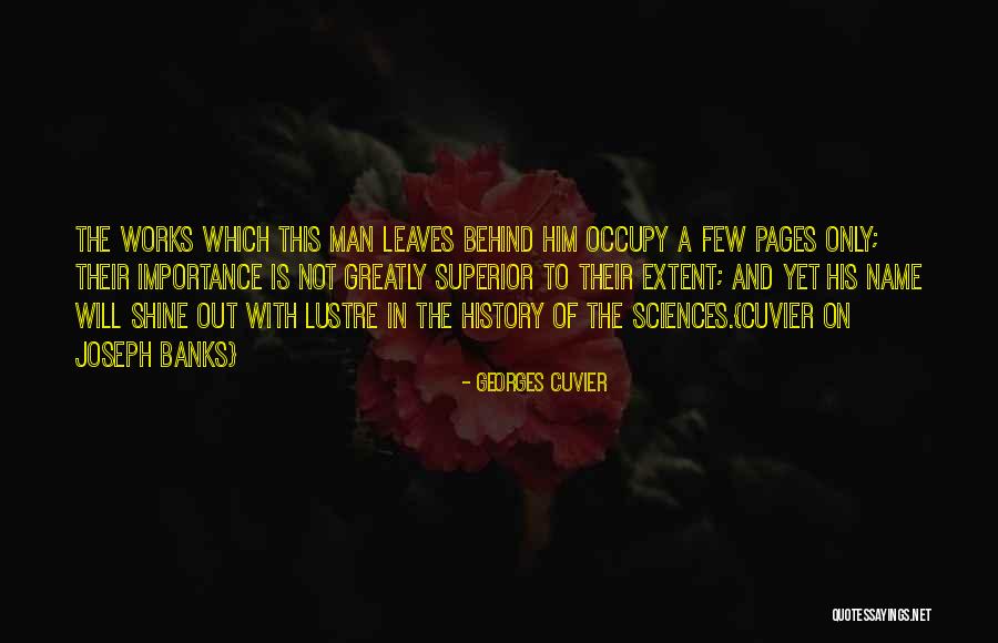 Importance Of Name Quotes By Georges Cuvier Importance Of Name Quotes By Georges Cuvier