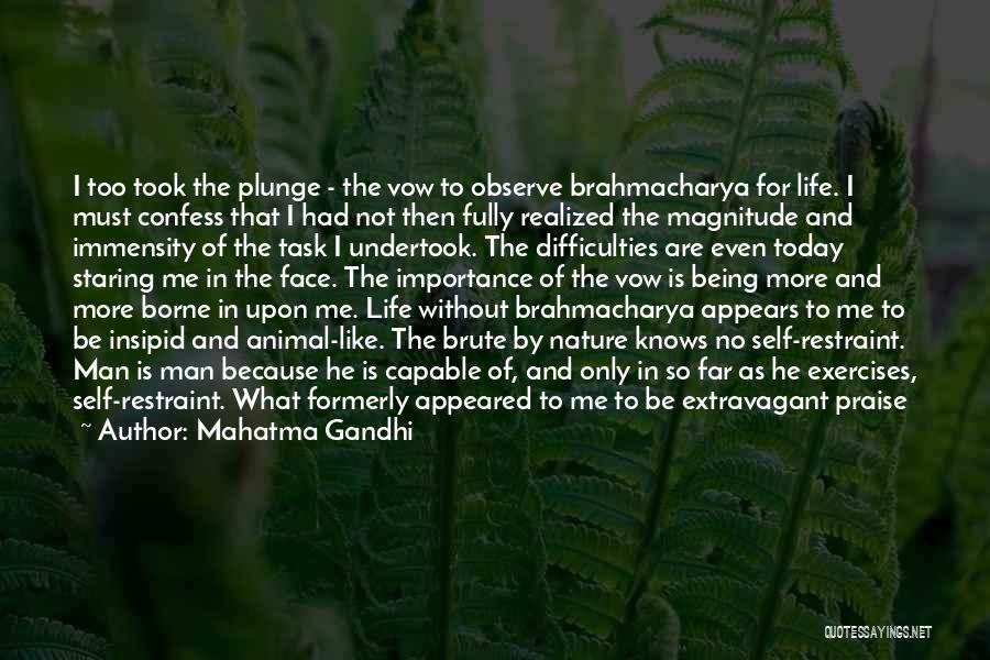 Importance Of Nature Quotes By Mahatma Gandhi