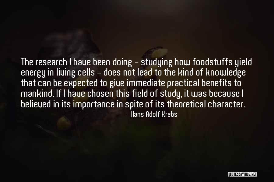 Importance Of Practical Knowledge Quotes By Hans Adolf Krebs Importance Of Practical Knowledge Quotes By Hans Adolf Krebs