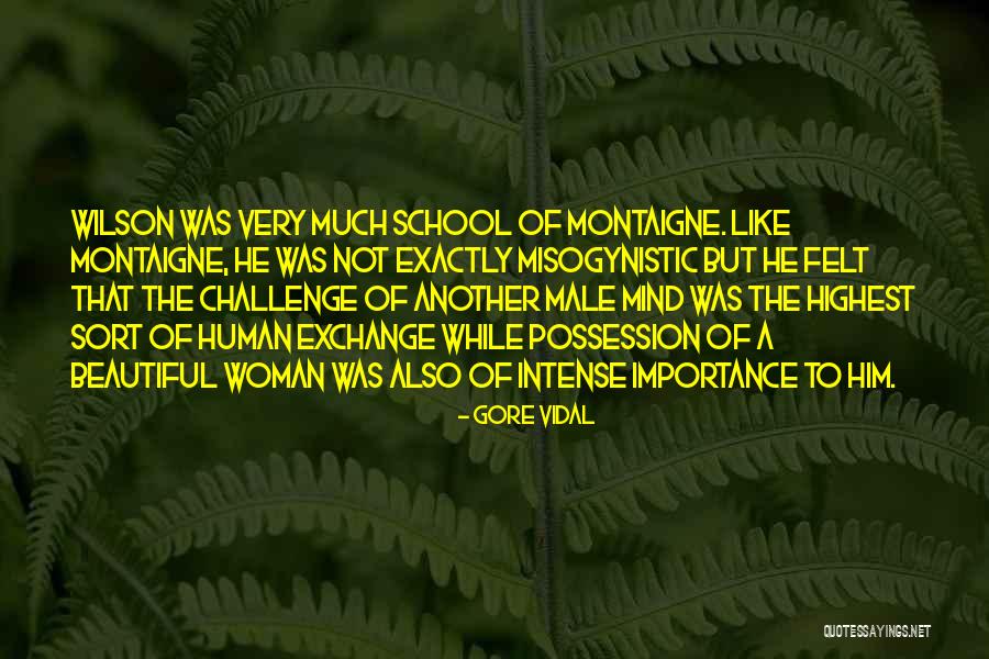 Importance Of School Quotes By Gore Vidal