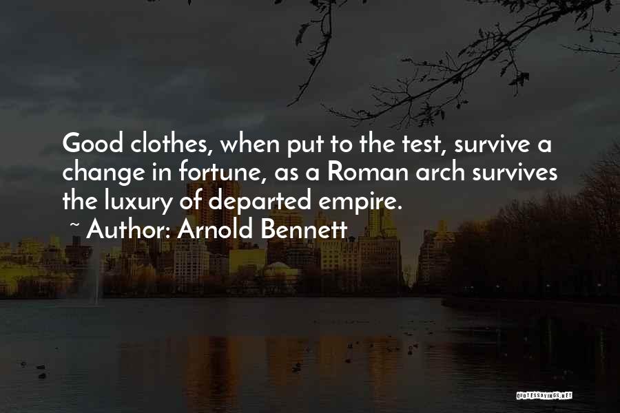 Importance Of Sensation Quotes By Arnold Bennett