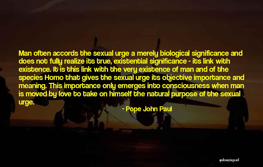 Importance Of True Love Quotes By Pope John Paul Importance Of True Love Quotes By Pope John Paul