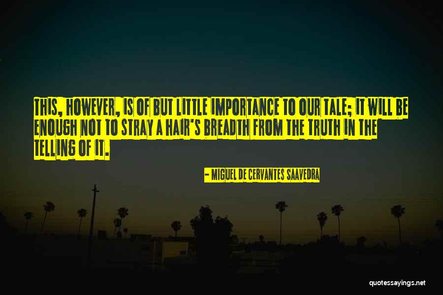 Importance Of Truth Quotes By Miguel De Cervantes Saavedra Importance Of Truth Quotes By Miguel De Cervantes Saavedra
