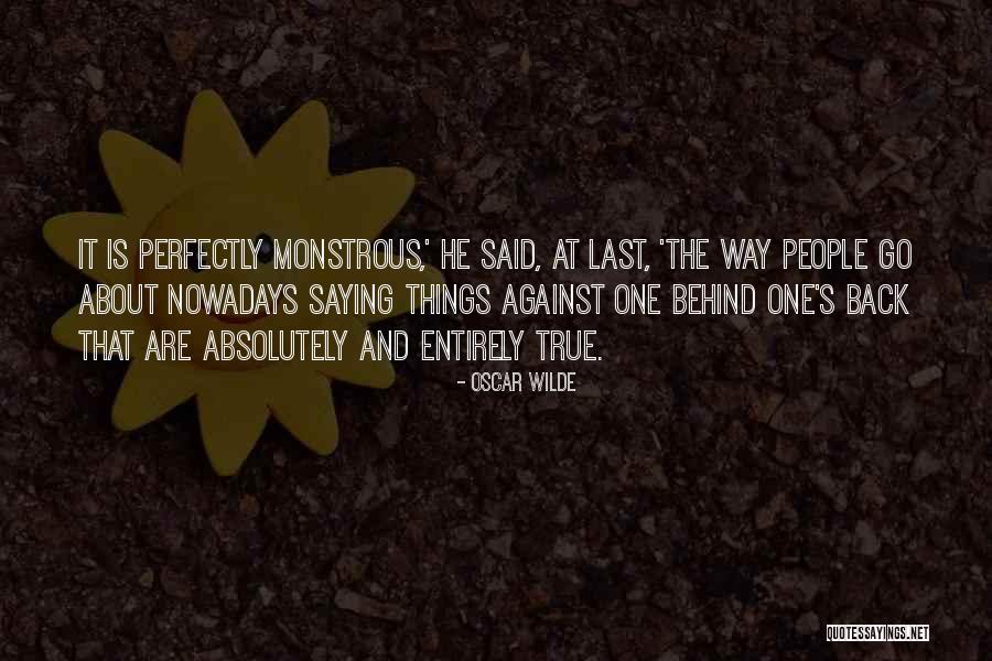 Importance Of Truth Quotes By Oscar Wilde Importance Of Truth Quotes By Oscar Wilde