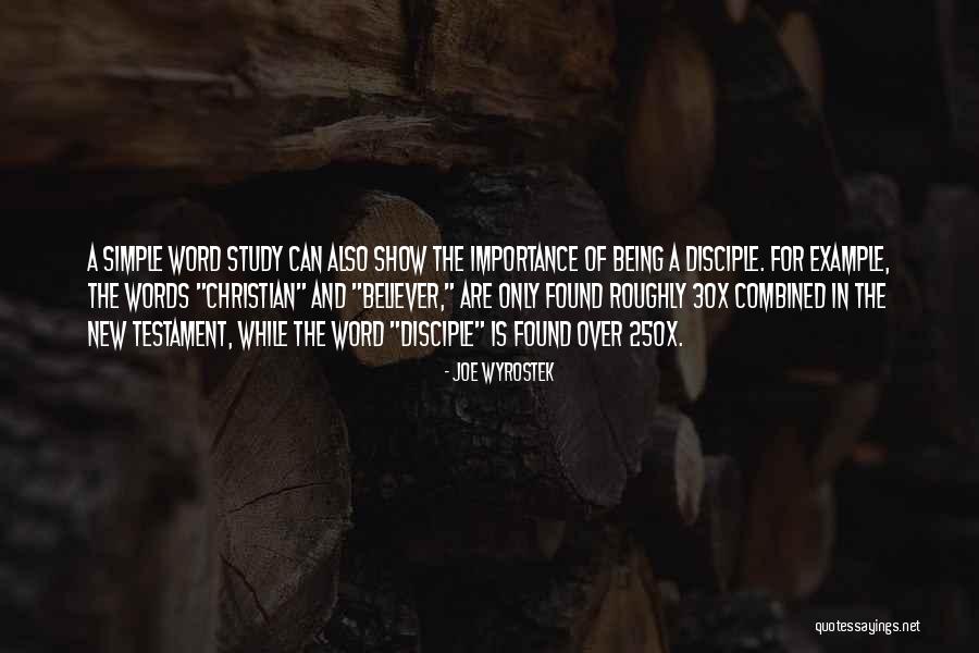 Importance Of Words Quotes By Joe Wyrostek Importance Of Words Quotes By Joe Wyrostek