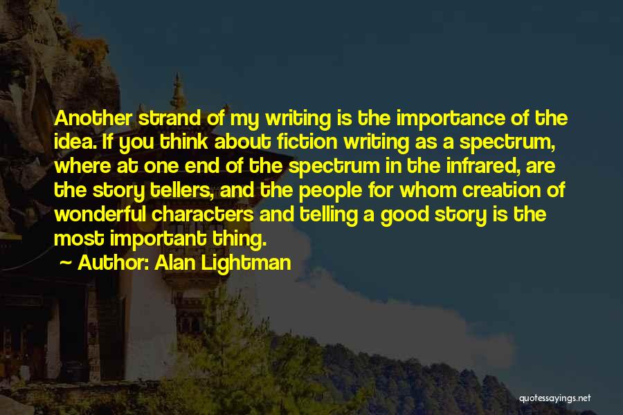 Importance Of Writing Quotes By Alan Lightman