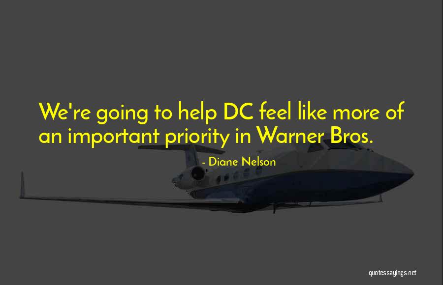 Important But Not Priority Quotes By Diane Nelson Important But Not Priority Quotes By Diane Nelson