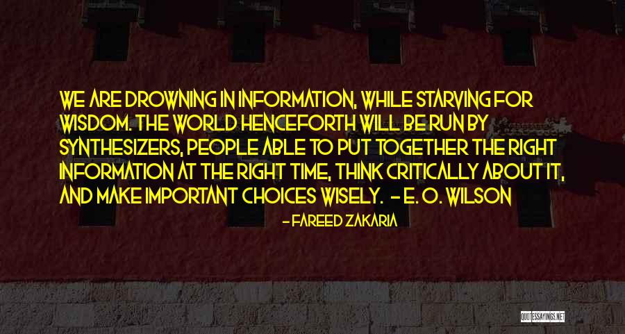 Important Choices Quotes By Fareed Zakaria Important Choices Quotes By Fareed Zakaria