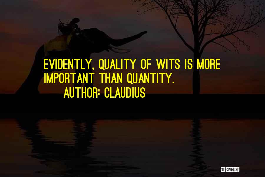 Important Claudius Quotes By Claudius